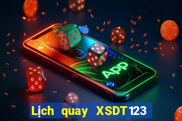 Lịch quay XSDT123 Thứ 3