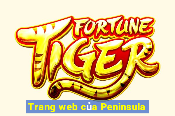 Trang web của Peninsula