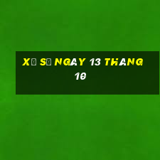 xổ số ngày 13 tháng 10