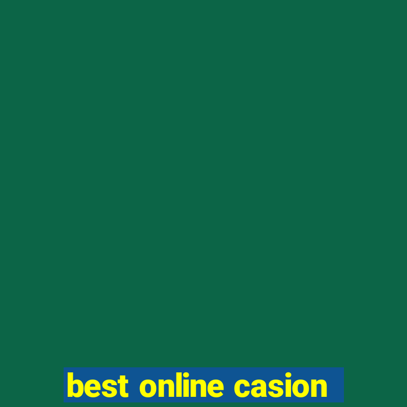 best online casion