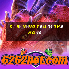 xổ số vũng tàu 31 tháng 10