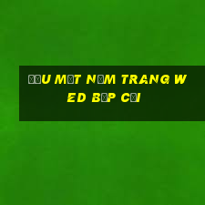 Đấu một nắm trang wed bắp cải