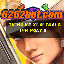 Thống kê Xổ Số thái bình ngày 5