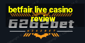 betfair live casino review