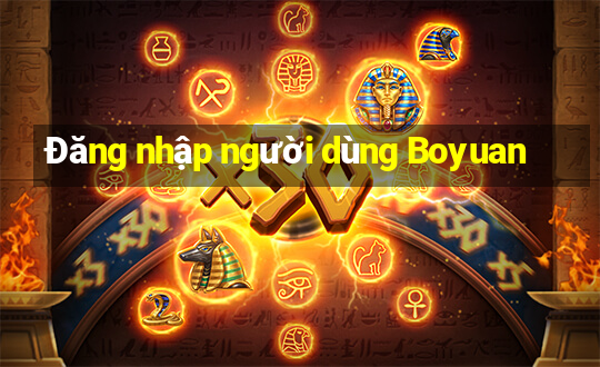 Đăng nhập người dùng Boyuan