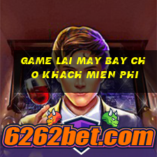 game lai may bay cho khach mien phi