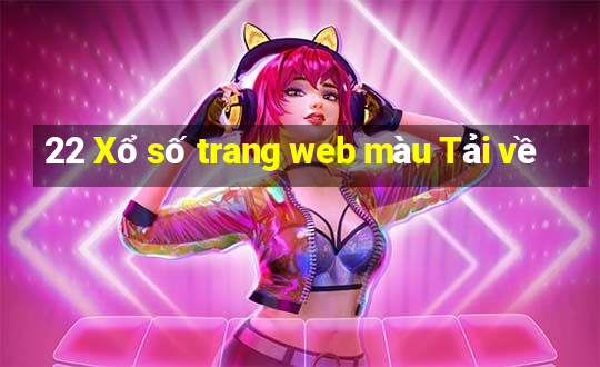 22 Xổ số trang web màu Tải về