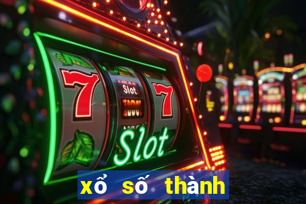 xổ số thành phố tuần trước