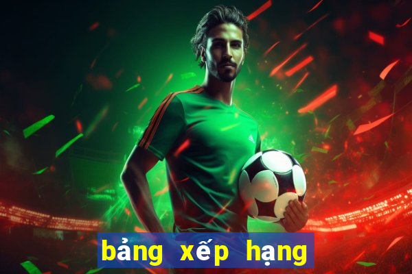 bang xep hang bong da