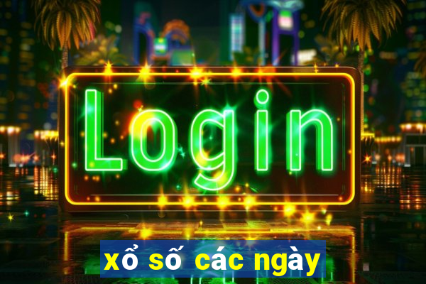 xổ số các ngày