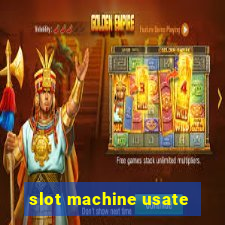 slot machine usate