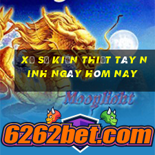 xổ số kiến thiết tây ninh ngày hôm nay