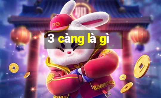 3 càng là gì