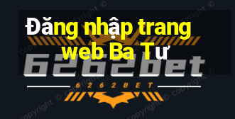 Đăng nhập trang web Ba Tư