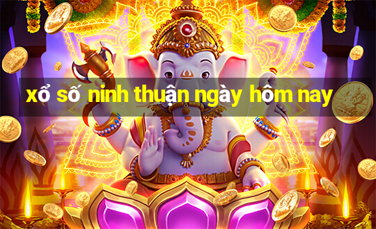 xổ số ninh thuận ngày hôm nay