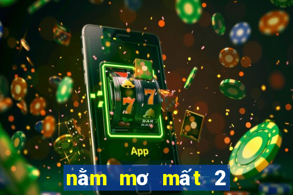 nằm mơ mất 2 xe máy đánh con gì