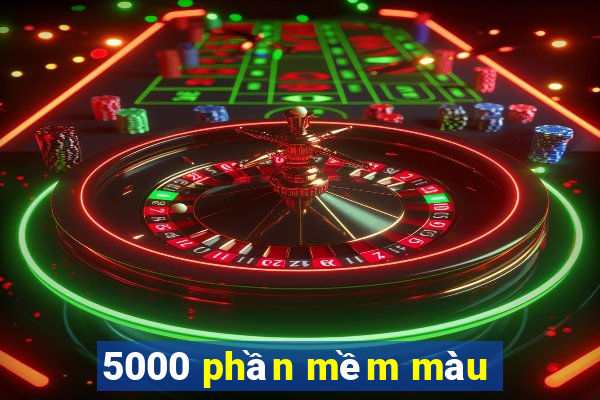 5000 phần mềm màu