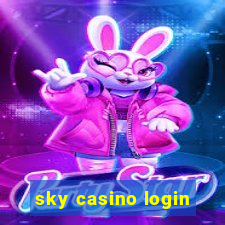 sky casino login