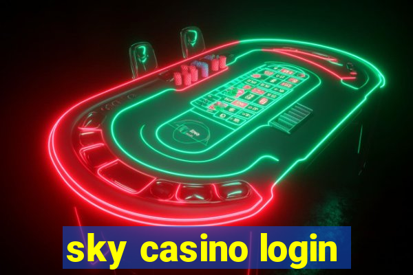 sky casino login