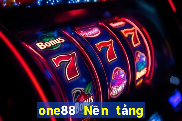 one88 Nền tảng xổ số lv