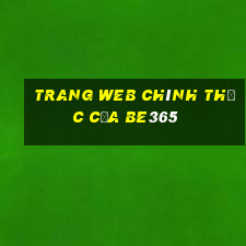 Trang web chính thức của be365