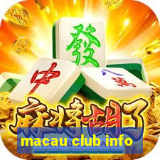 macau club info