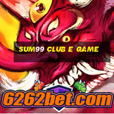 Sum99 Club E Game