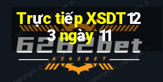 Trực tiếp XSDT123 ngày 11