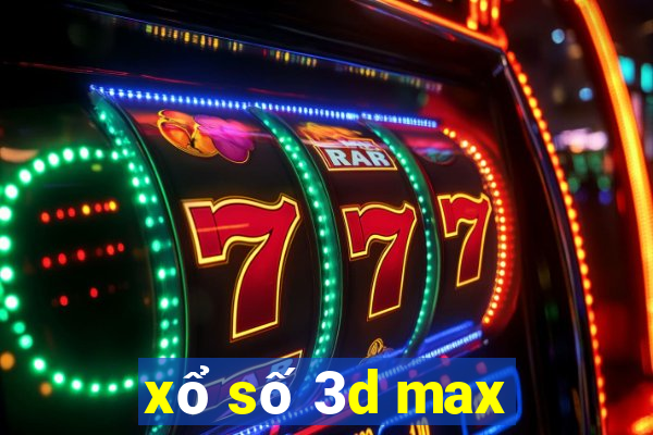 xổ số 3d max