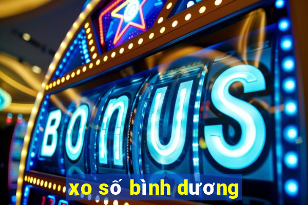 xo số bình dương