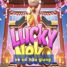 vé số hậu giang