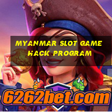 myanmar slot game hack program