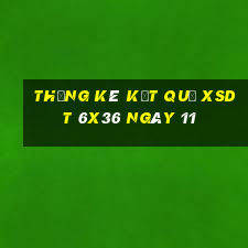 THỐNG KÊ KẾT QUẢ XSDT 6x36 ngày 11