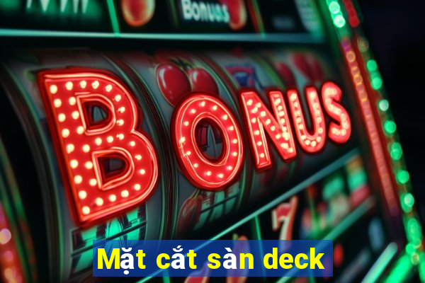 Mặt cắt sàn deck