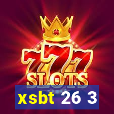 xsbt 26 3