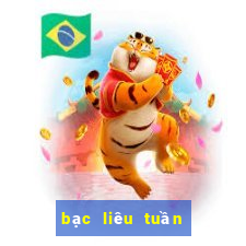 bạc liêu tuần rồi xổ số bạc liêu tuần rồi