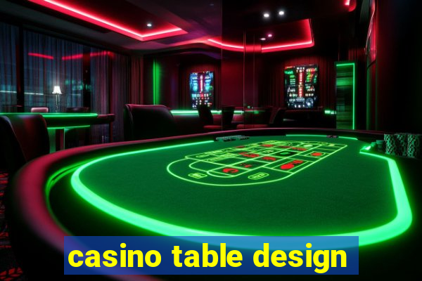 casino table design