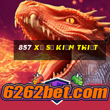 857 Xổ số kiến thiết