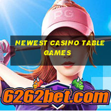 newest casino table games