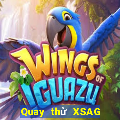 Quay thử XSAG ngày 8