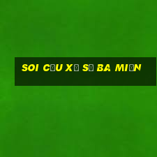 soi cầu xổ số ba miền