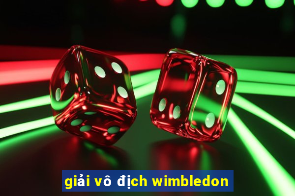 giải vô địch wimbledon