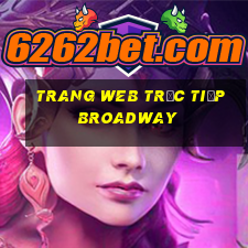 Trang web trực tiếp Broadway