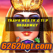 Trang web trực tiếp Broadway