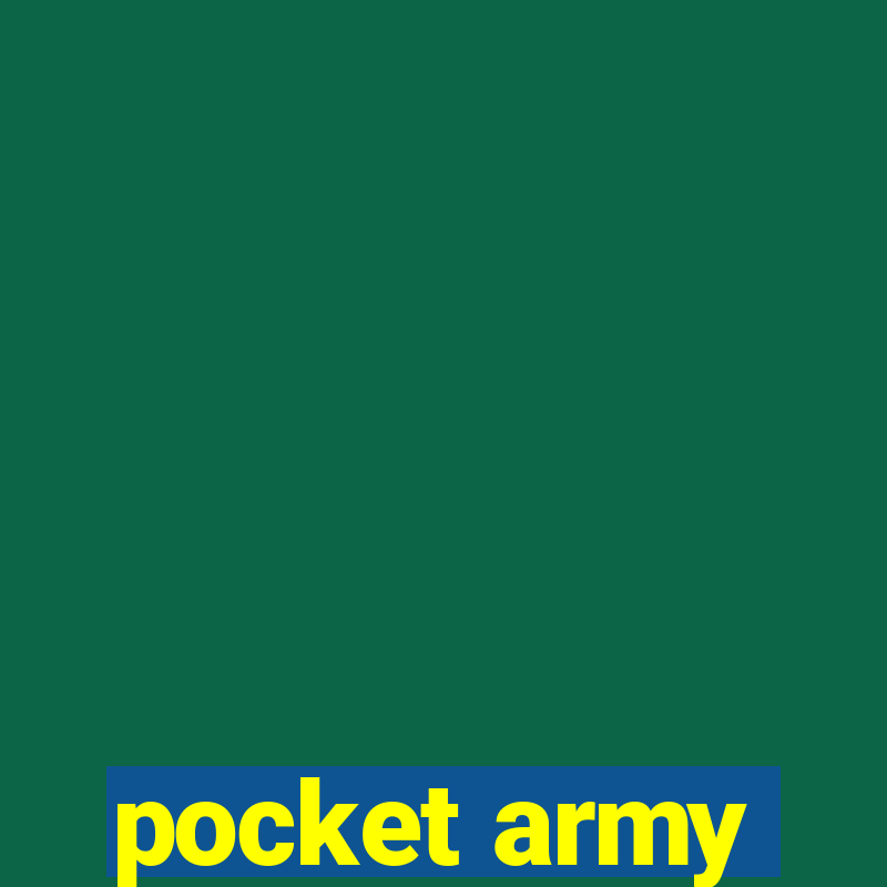 pocket army