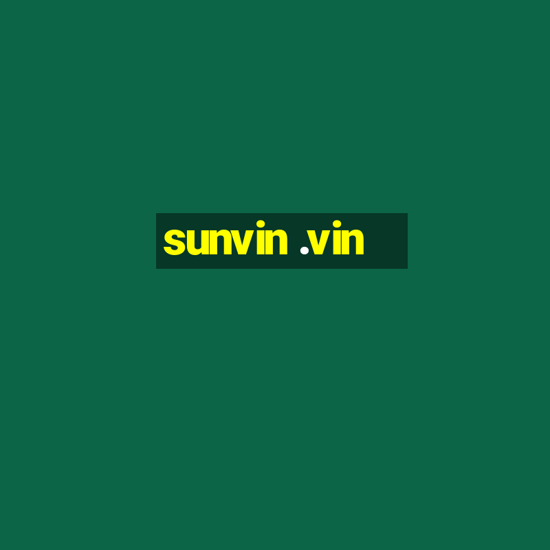 sunvin .vin