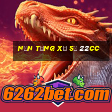 Nền tảng xổ số 22cc