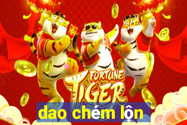 dao chém lộn