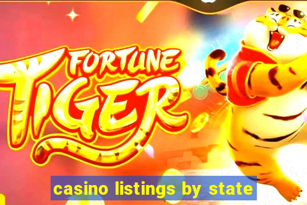 casino listings by state