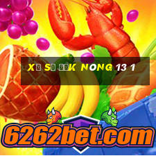 xổ số đắk nông 13 1